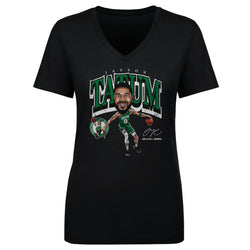Jayson Tatum Boston Celtics Cartoon WHT (ONLINE ORDER ONLY)
