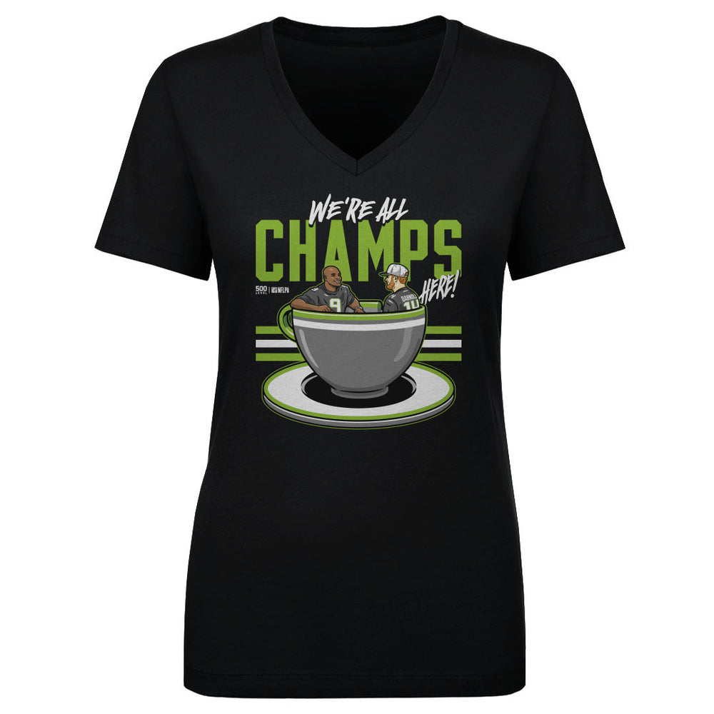 Kenneth Walker III & Sam Darnold Seattle Tea Cup WHT (ONLINE ORDER ONLY)