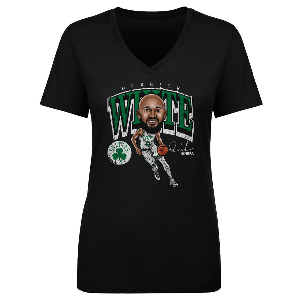Derrick White Boston Celtics Cartoon WHT (ONLINE ORDER ONLY)