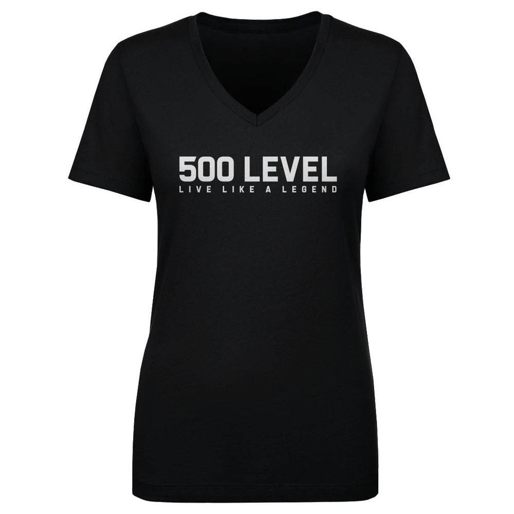 500 LEVEL Wordmark WHT