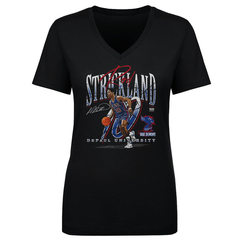 Rod Strickland DePaul Blue Demons Throwback WHT