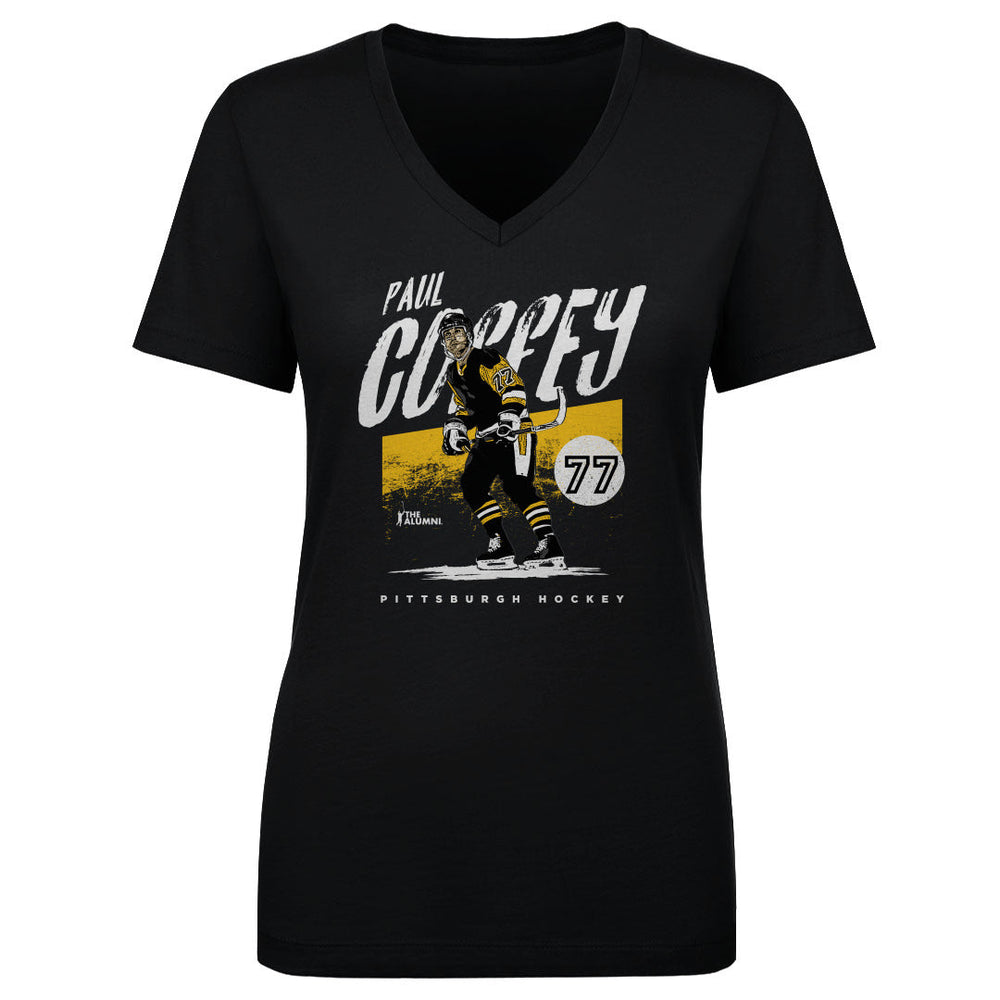 Paul Coffey Pittsburgh Grunge WHT
