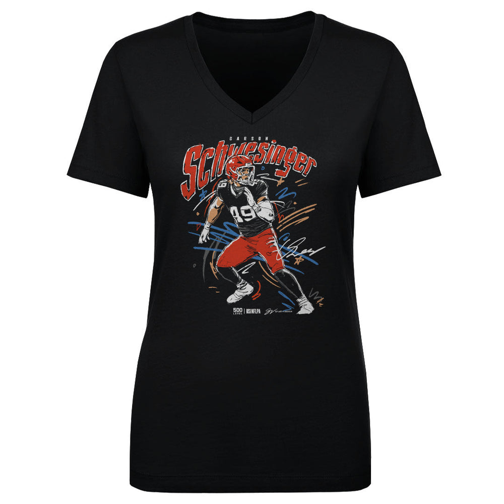 Carson Schwesinger Cleveland Scribble WHT (ONLINE ORDER ONLY)