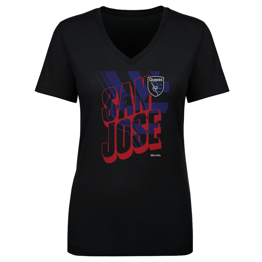 San Jose Earthquakes Wave Bold WHT (ONLINE ORDER ONLY)