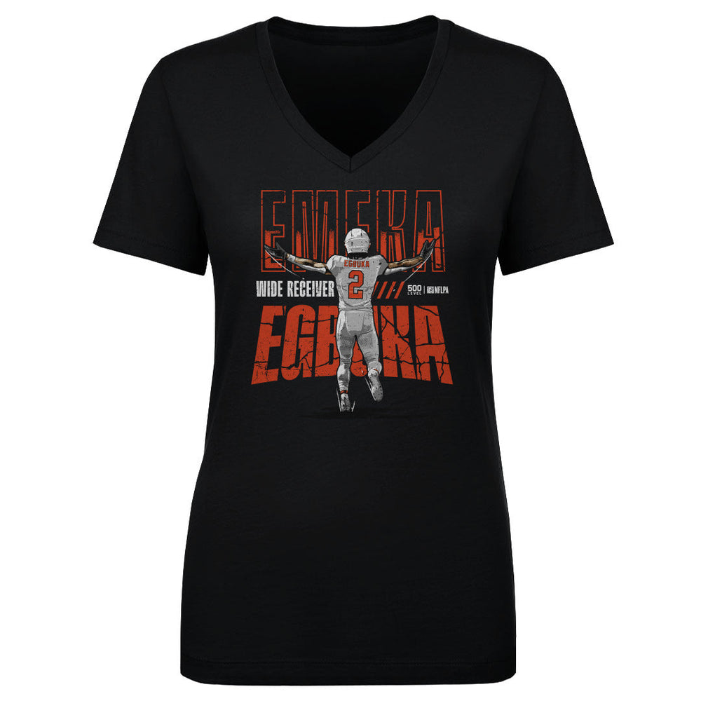 Emeka Egbuka Tampa Bay TD Pose WHT (ONLINE ORDER ONLY)