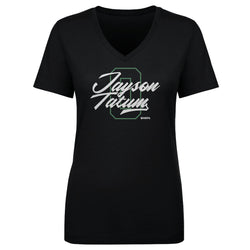 Jayson Tatum Boston Number Script WHT (ONLINE ORDER ONLY)
