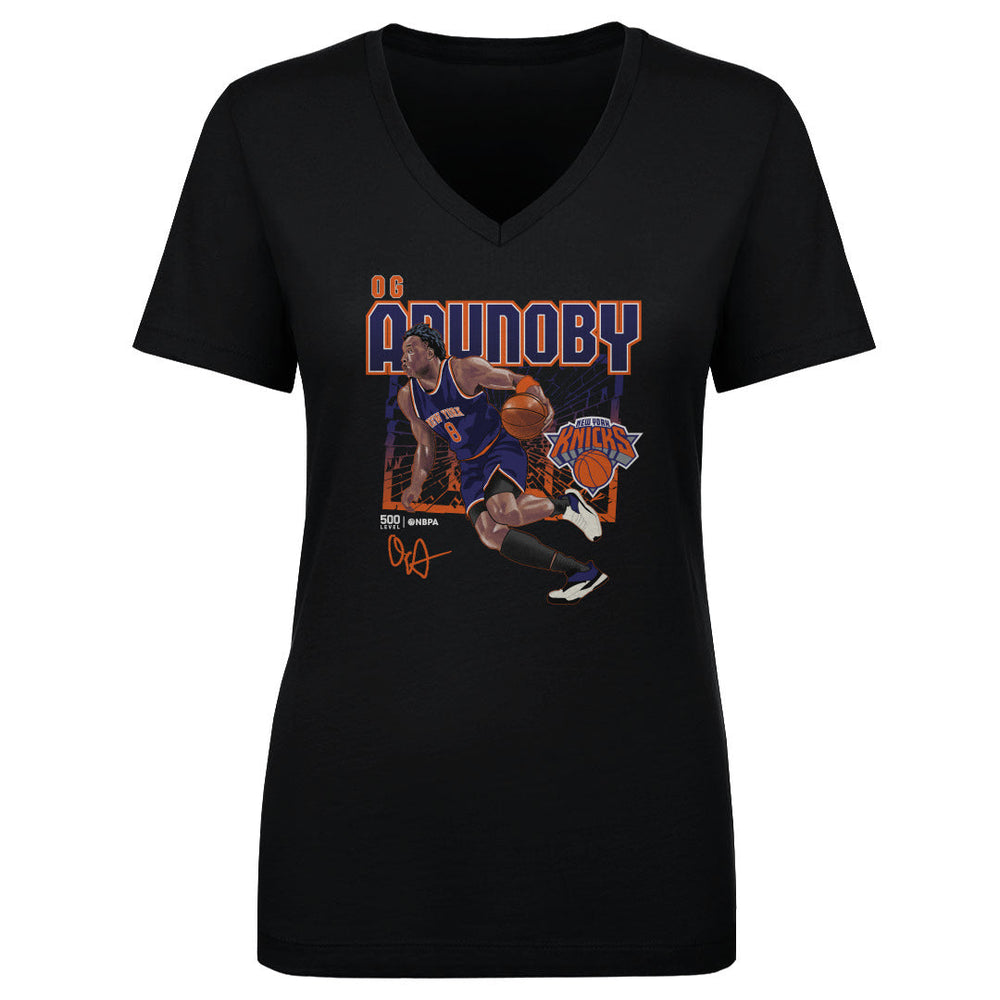 OG Anunoby New York Knicks Shattered WHT