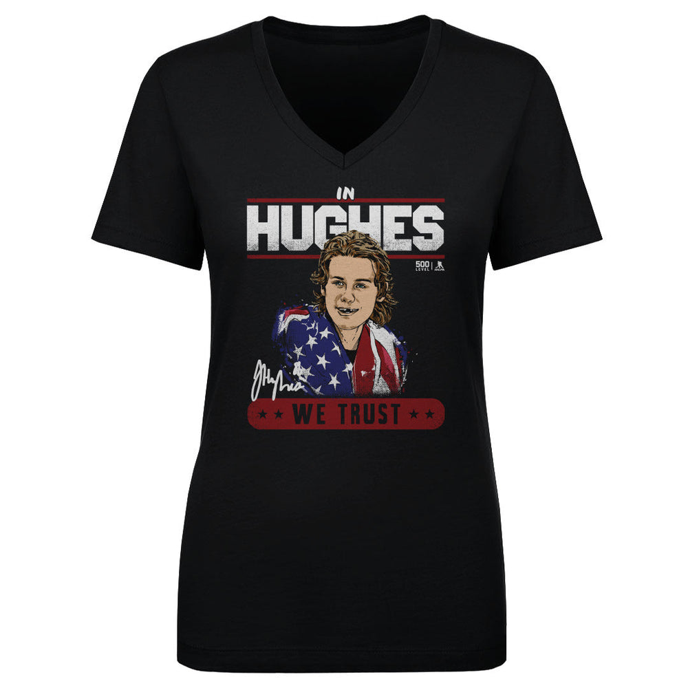 Jack Hughes New Jersey USA Trust WHT (ONLINE ORDER ONLY)