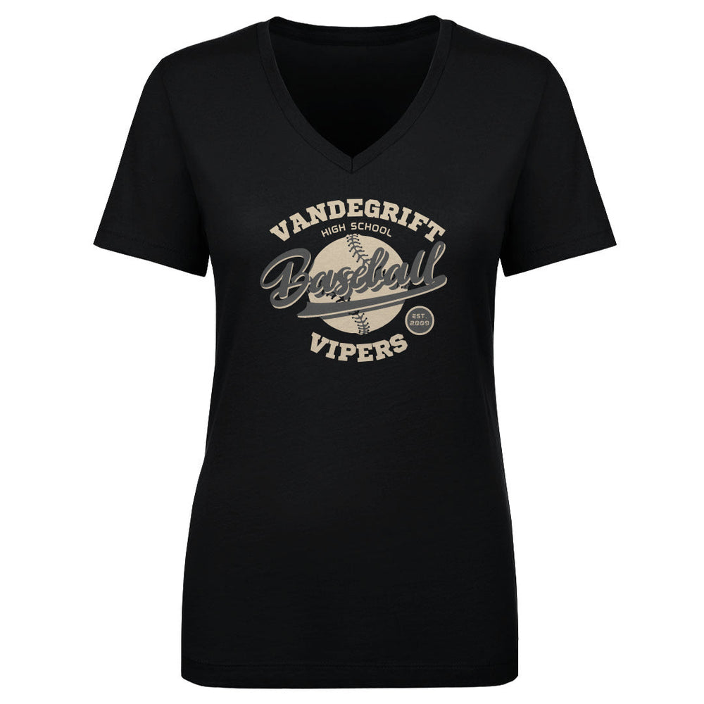 Vandegrift Crown Trio Baseball Script WHT (ONLINE ORDER ONLY)