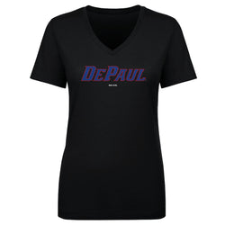 DePaul Blue Demons Wordmark WHT