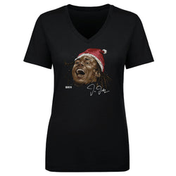 Justin Jefferson Minnesota Portrait Santa Hat WHT (ONLINE ORDER ONLY)