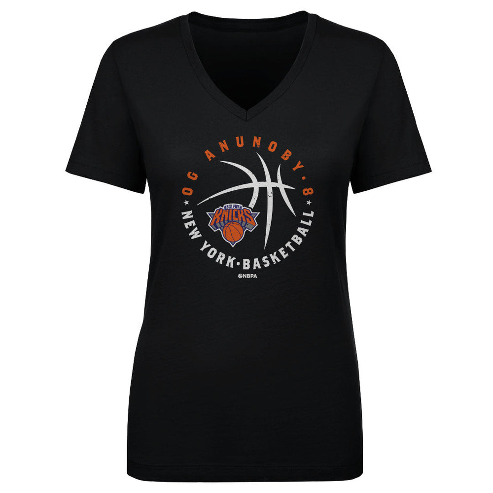 OG Anunoby New York Knicks Player Ball WHT
