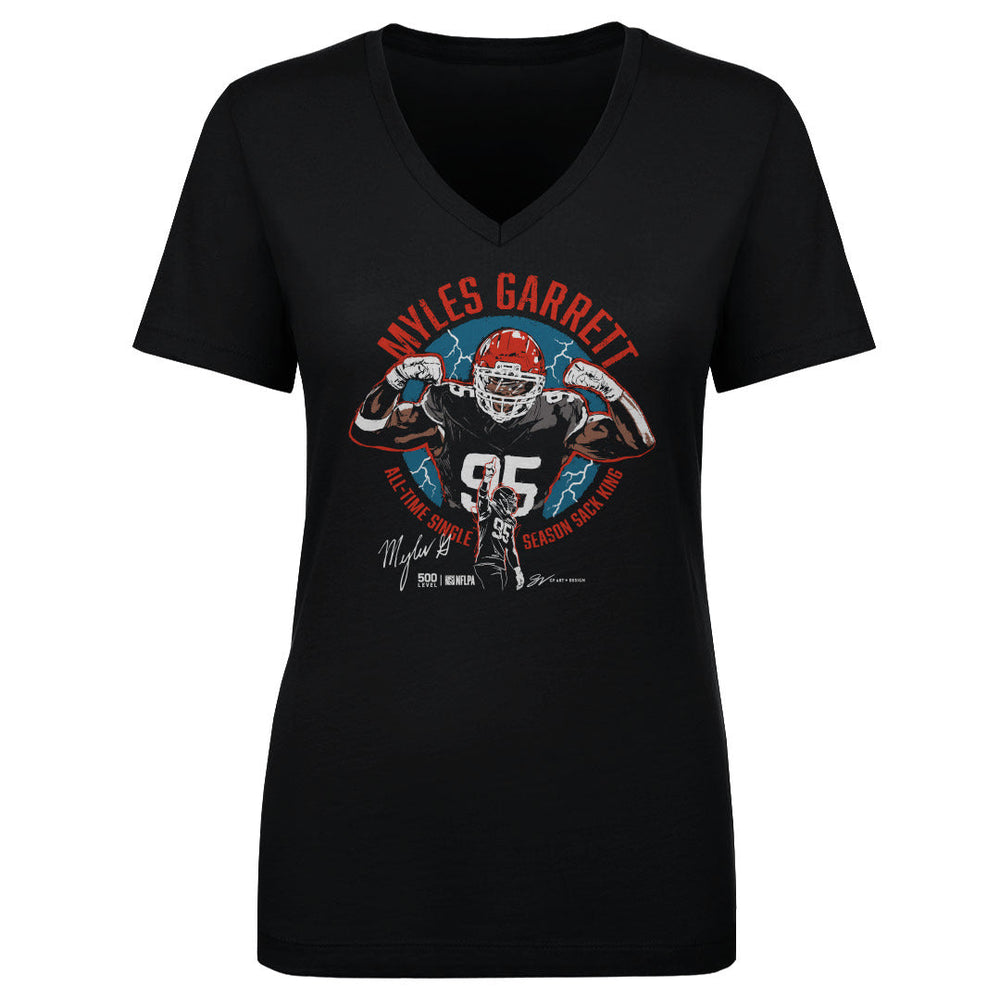 Myles Garrett Cleveland All-Time Sack King WHT (ONLINE ORDER ONLY)