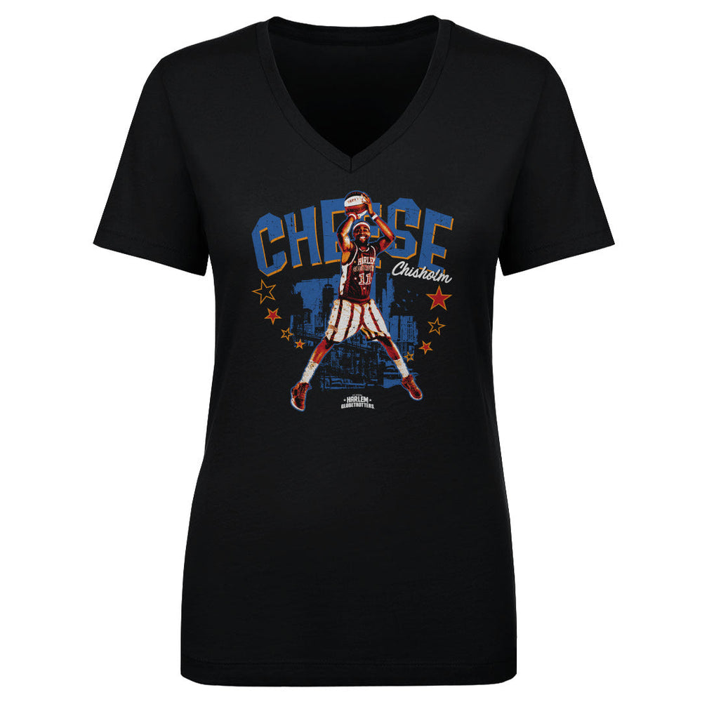 Cheese Chisholm Harlem Globtrotters Nickname WHT (ONLINE ORDER ONLY)