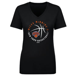 Miles McBride New York Knicks Player Ball WHT