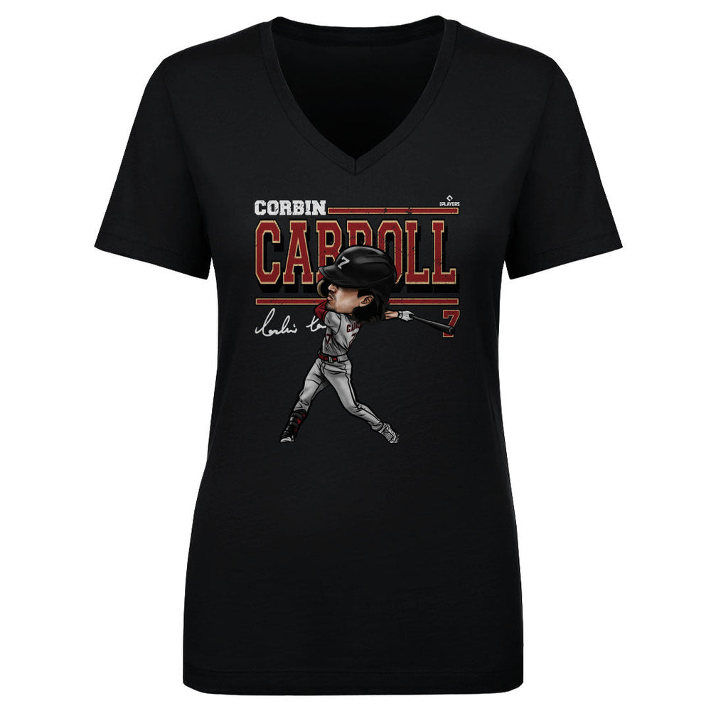 Corbin Carroll Arizona Cartoon WHT