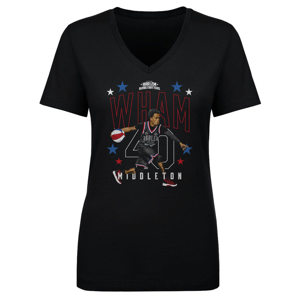 Wham Middleton Harlem Globetrotters Outline WHT (ONLINE ONLY)
