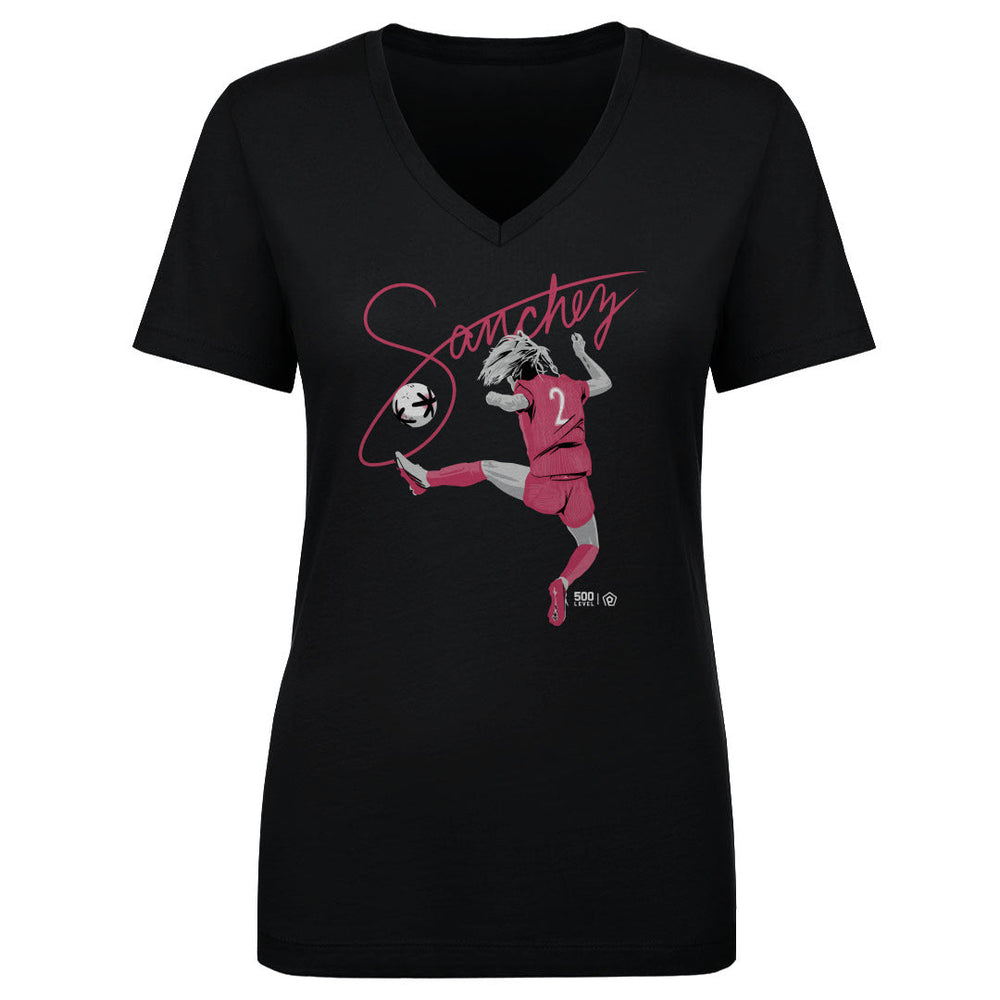 Ashley Sanchez North Carolina Courage Silhouette WHT