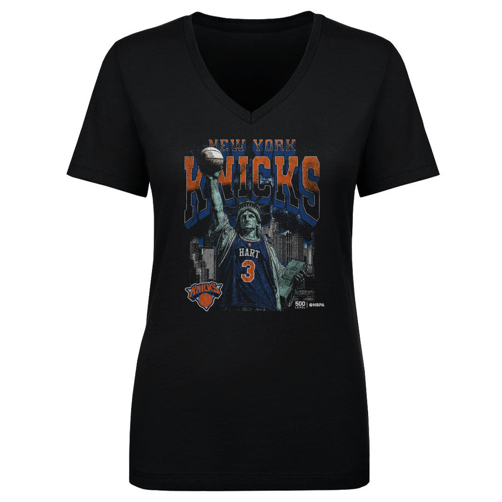 Josh Hart New York Knicks Statue Of Liberty WHT