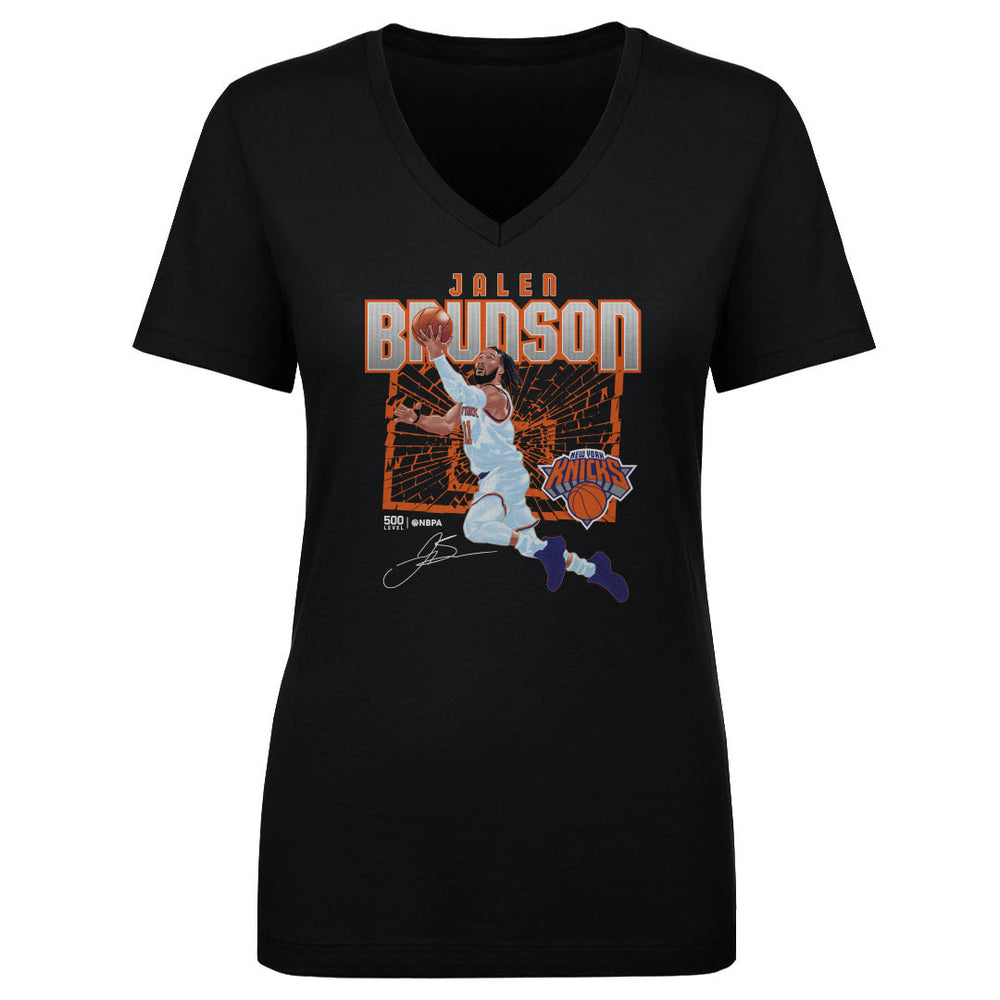 Jalen Brunson New York Knicks Shattered WHT