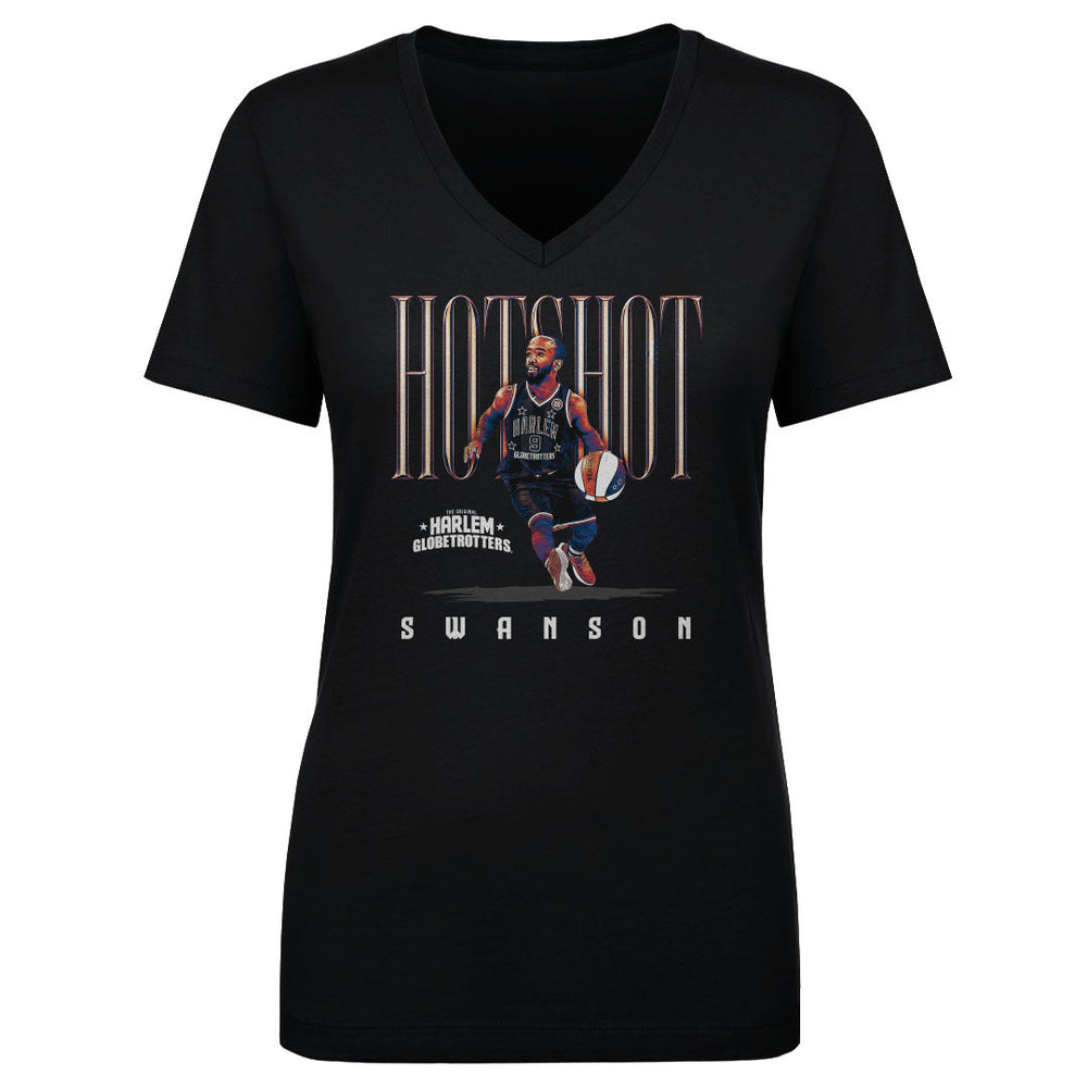 Hot Shot Swanson Harlem Globetrotters Nickname WHT (ONLINE ONLY)