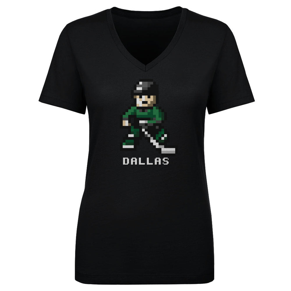 Dallas Hockey 8-bit WHT (ONLINE ORDER ONLY)