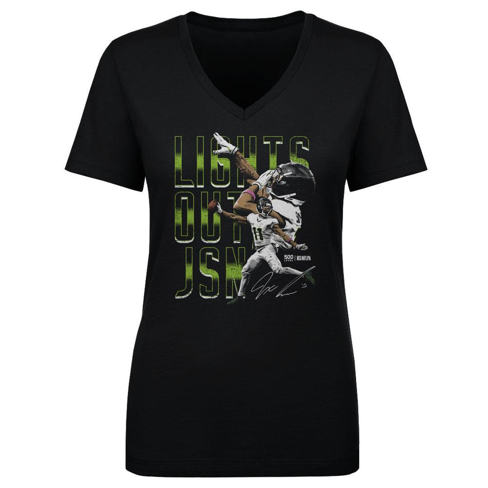 Jaxon Smith-Njigba Seattle Lights Out JSN WHT (ONLINE ORDER ONLY)