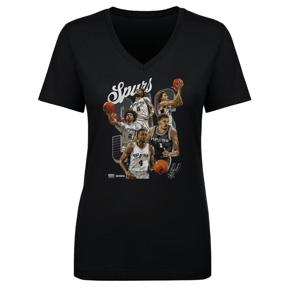 San Antonio Spurs 2025 Starting 5 WHT (ONLINE ORDER ONLY)