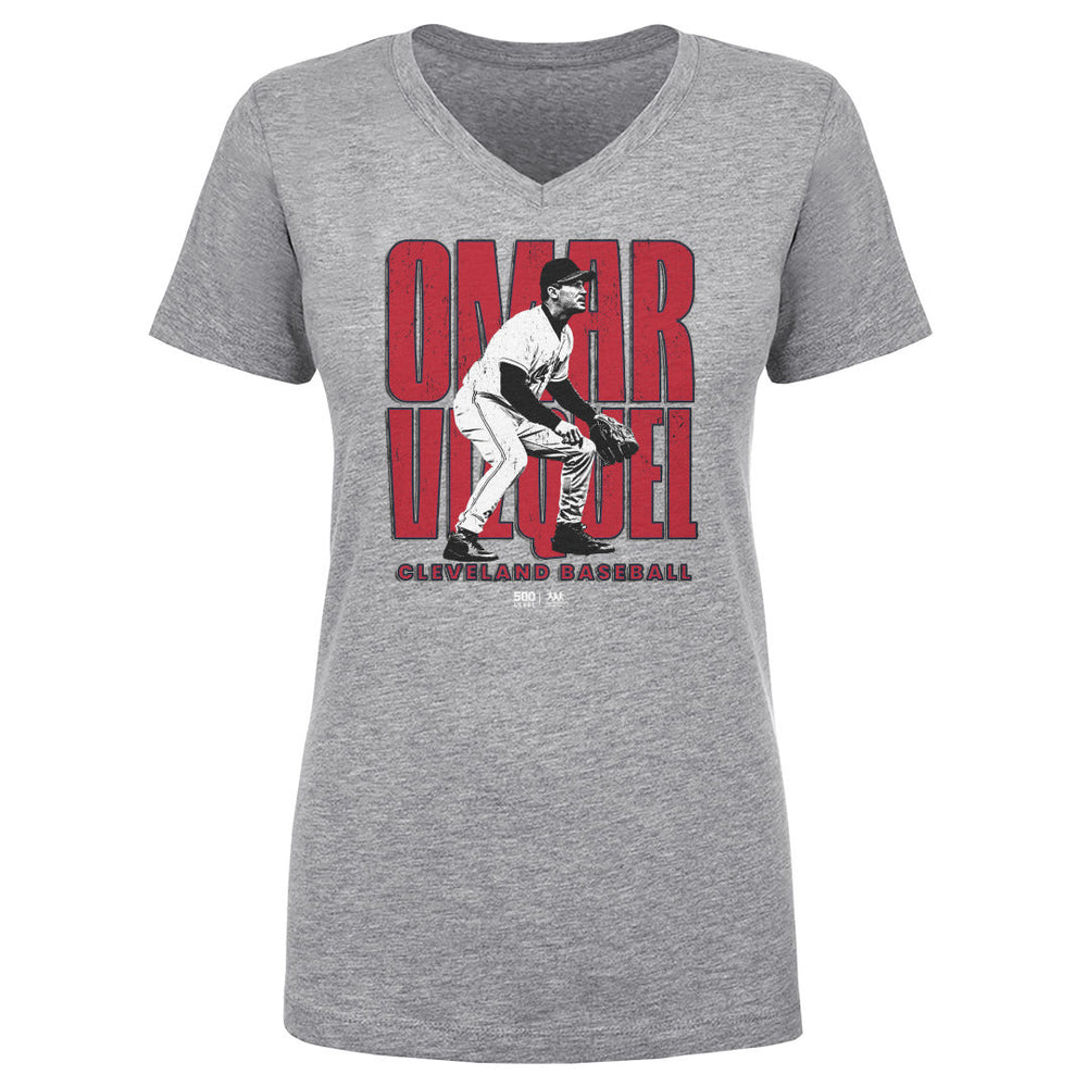 Omar Vizquel Cleveland Player Name WHT (ONLINE ORDER ONLY)
