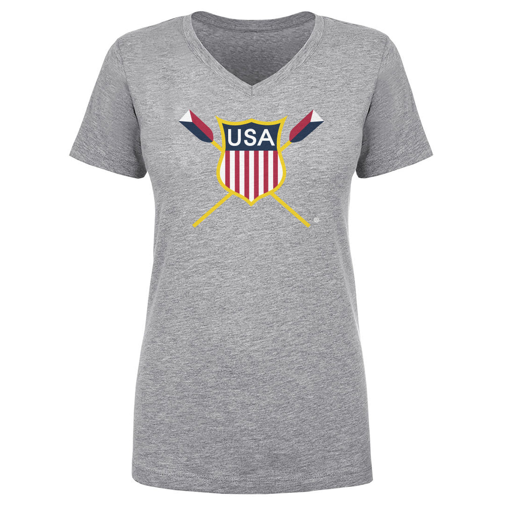 USRowing Emblem WHT (ONLINE ORDER ONLY)