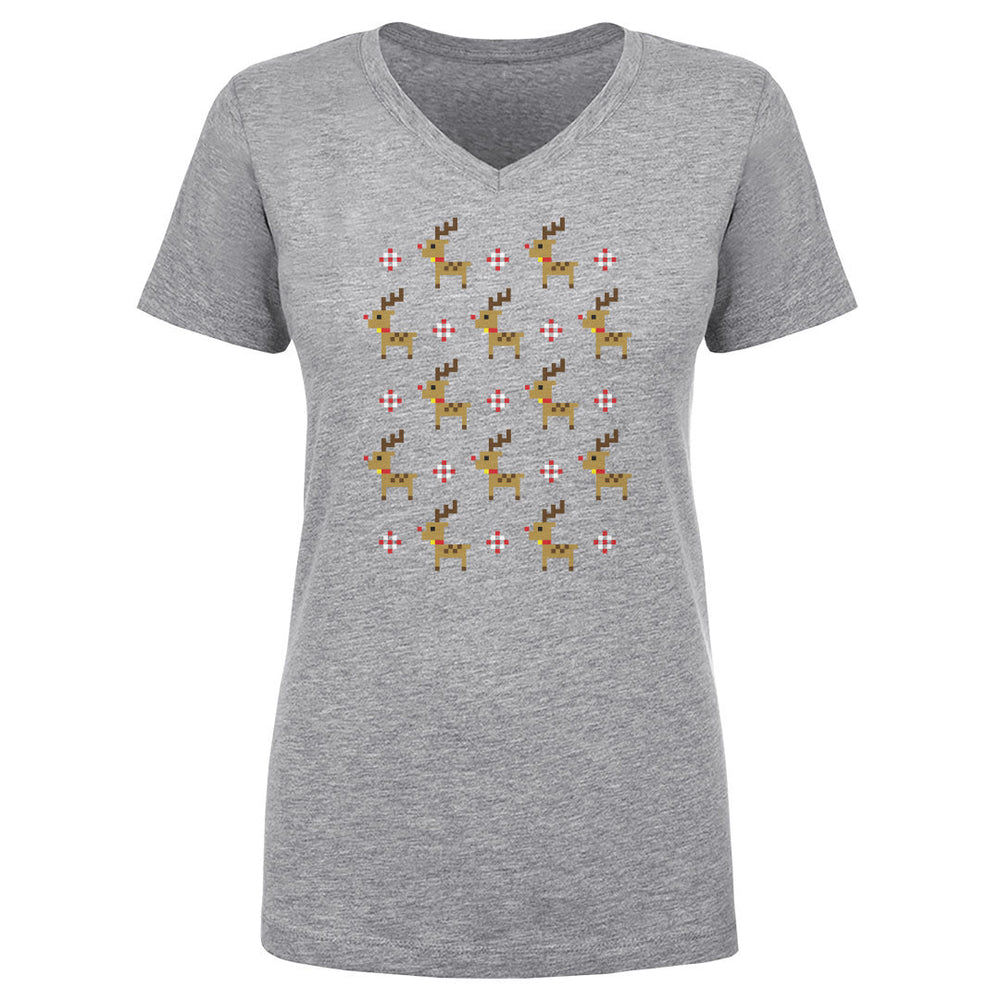 Christmas 8-bit Reindeer WHT (ONLINE ORDER ONLY)