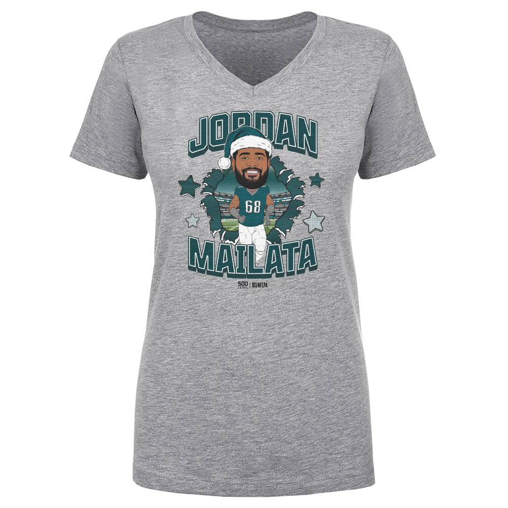 Jordan Mailata Philadelphia Santa Hat WHT (ONLINE ORDER ONLY)