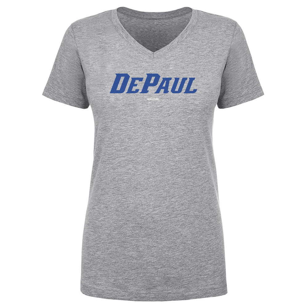 DePaul Blue Demons Wordmark Royal WHT (ONLINE ORDER ONLY)