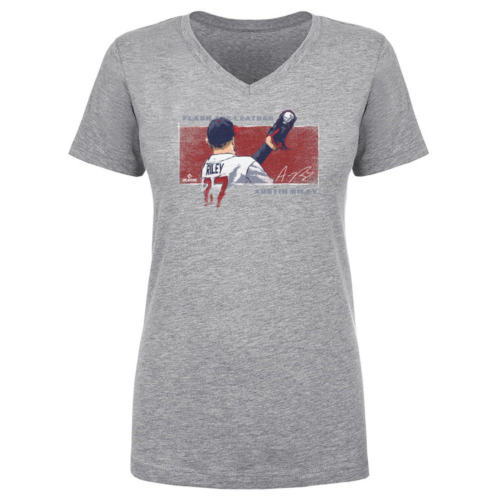 Austin Riley Atlanta Flash The Leather WHT (ONLINE ORDER ONLY)