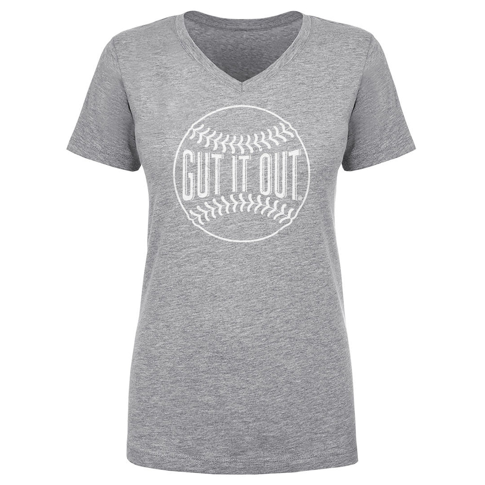 Gut It Out Foundation Baseball WHT (ONLINE ORDER ONLY)
