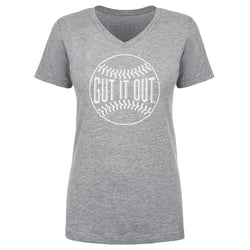 Gut It Out Foundation Baseball WHT (ONLINE ORDER ONLY)