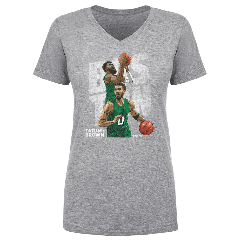 Jayson Tatum & Jaylen Brown Boston Duo WHT (ONLINE ORDER ONLY)