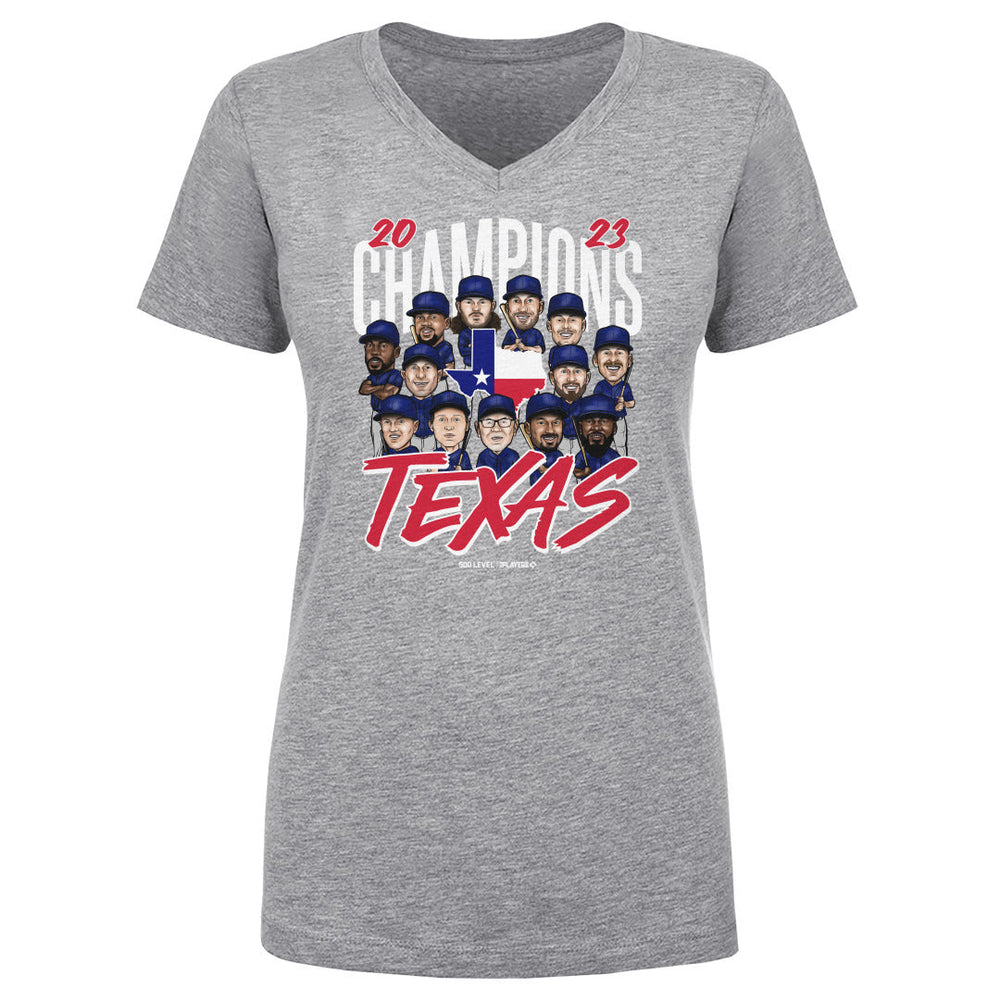 Texas Baseball Champions 2023 WHT (ONLINE ORDER ONLY)