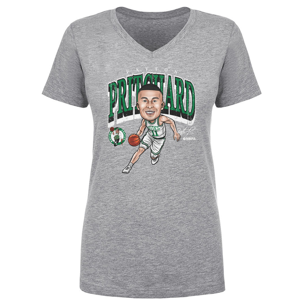 Payton Pritchard Boston Celtics Cartoon WHT (ONLINE ORDER ONLY)