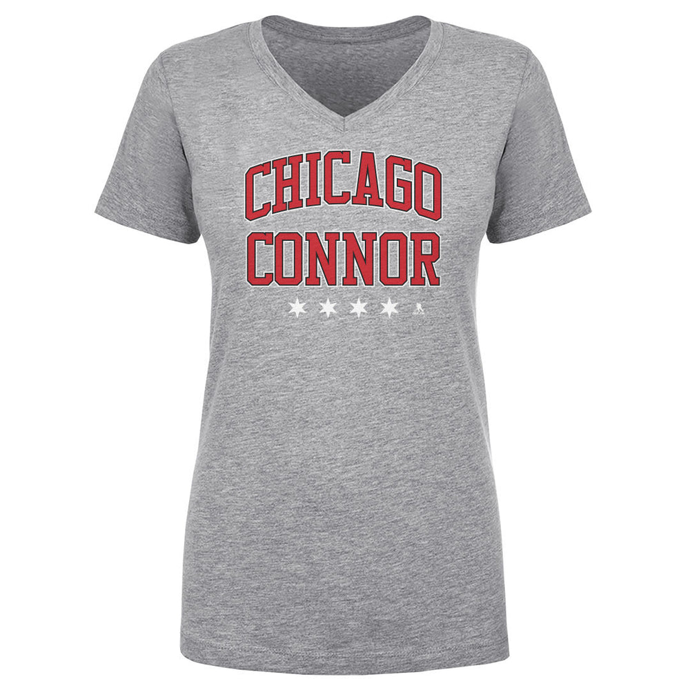 Connor Bedard Chicago Athletic Font WHT