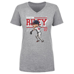 Austin Riley Atlanta Cartoon WHT (ONLINE ORDER ONLY)