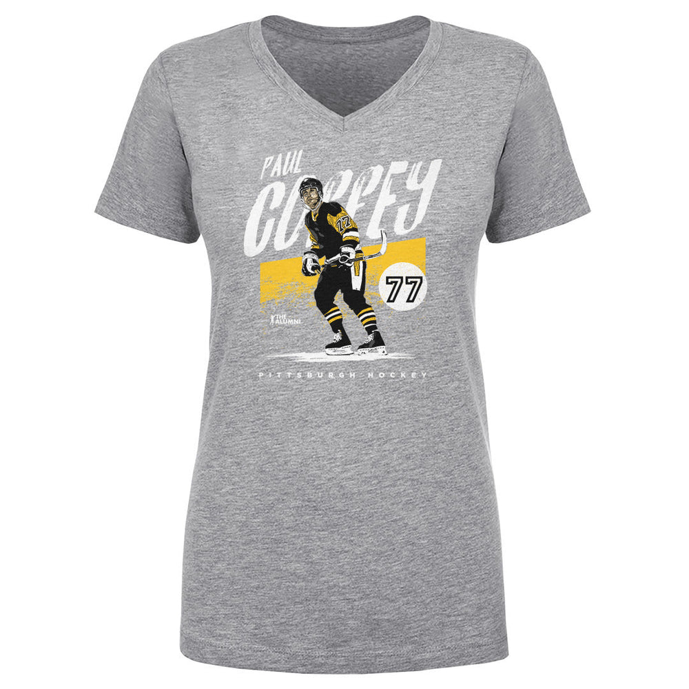 Paul Coffey Pittsburgh Grunge WHT