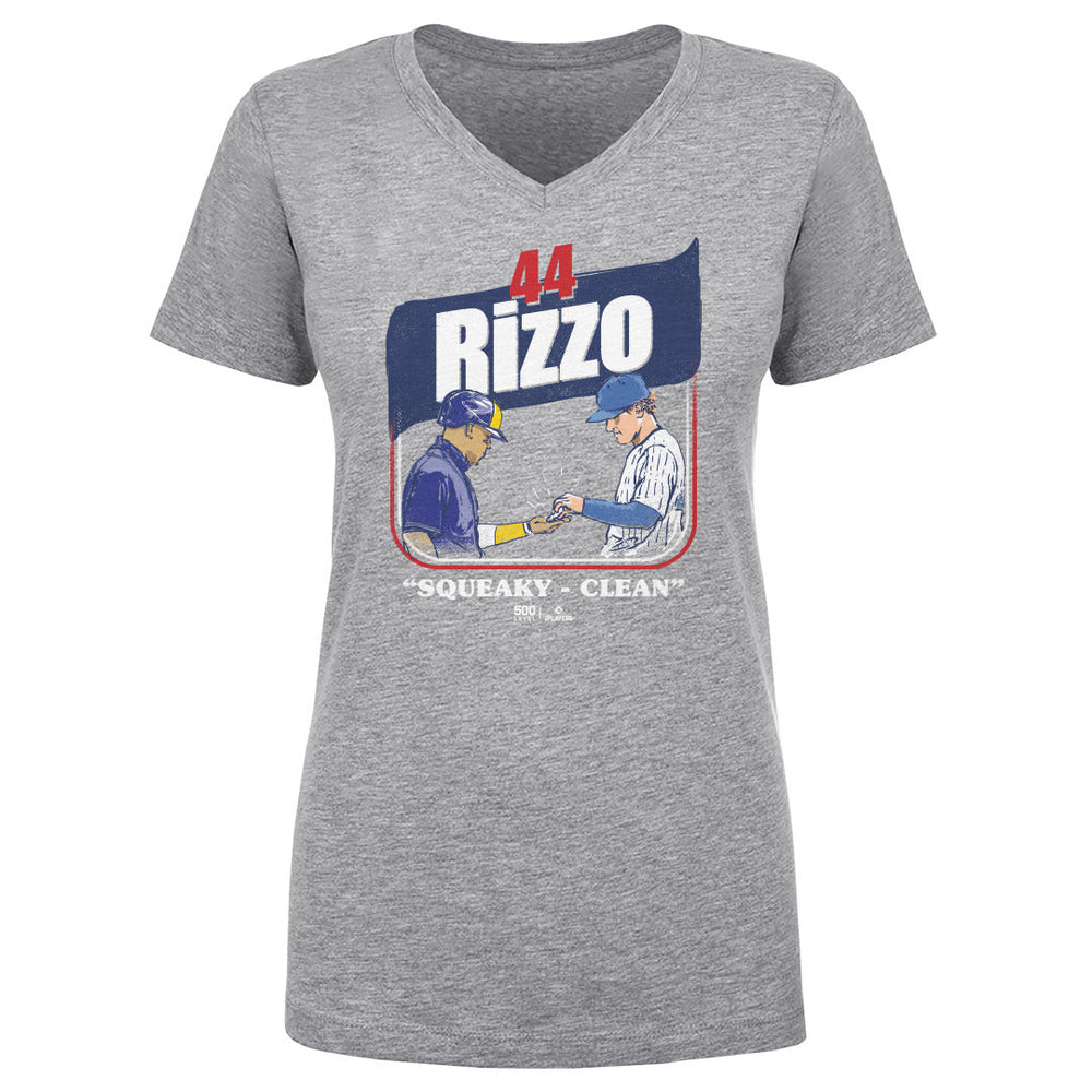 Anthony Rizzo Chicago C Squeaky-Clean WHT (ONLINE ORDER ONLY)