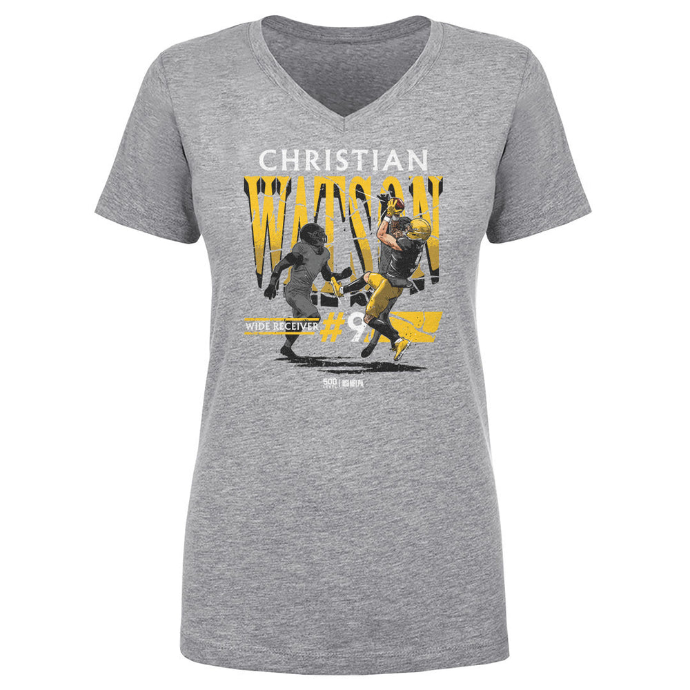 Christian Watson Green Bay Player Name WHT (ONLINE ORDER ONLY)