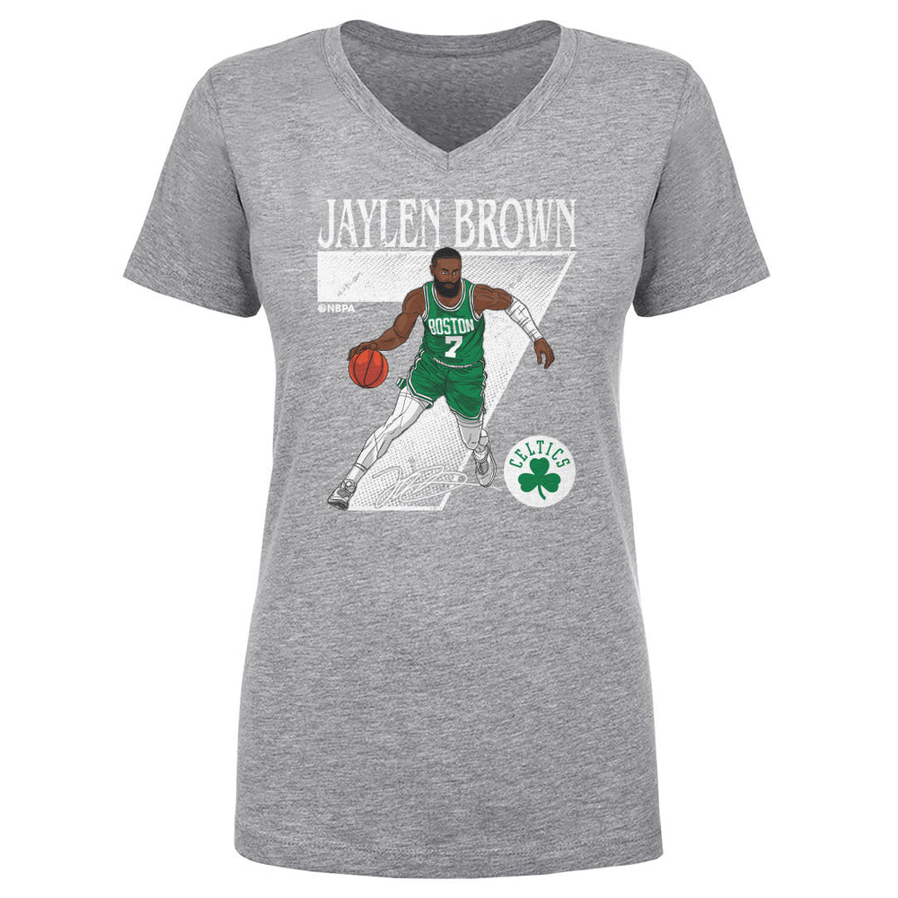 Jaylen Brown Boston Celtics Number WHT (ONLINE ORDER ONLY)