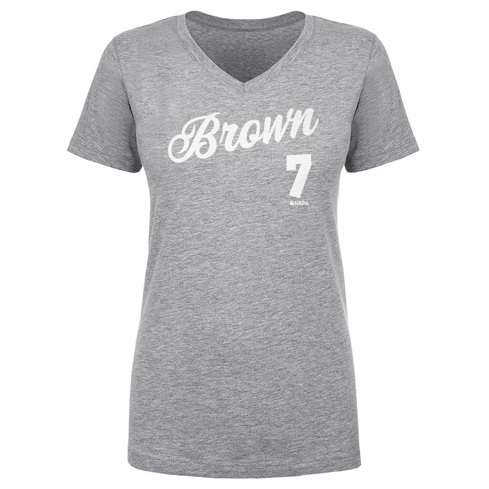 Jaylen Brown Boston Script WHT (ONLINE ORDER ONLY)