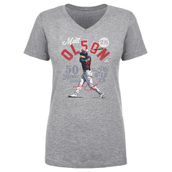 Matt Olson Atlanta 50 Homers WHT (ONLINE ORDER ONLY)