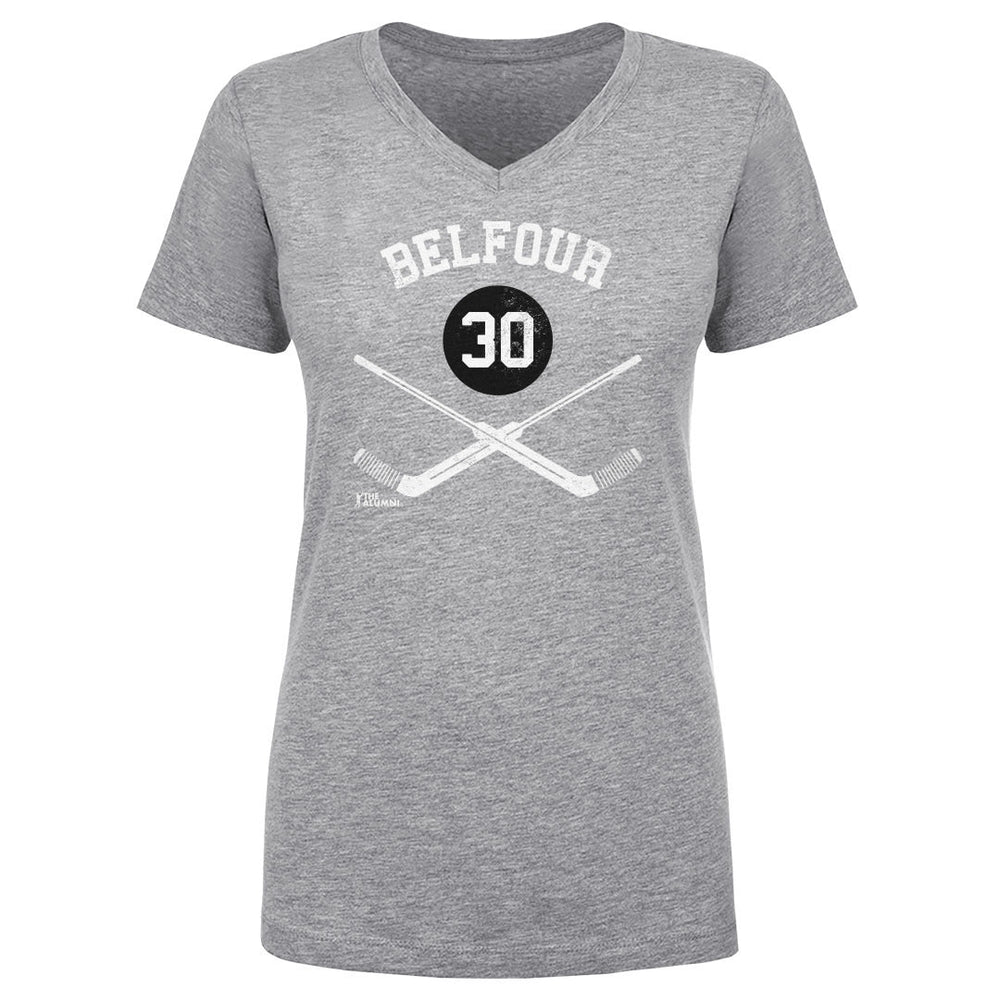 Ed Belfour Chicago 30 Goalie Sticks WHT (ONLINE ORDER ONLY)