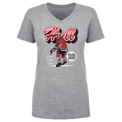 Dennis Hull Chicago Retro Script WHT