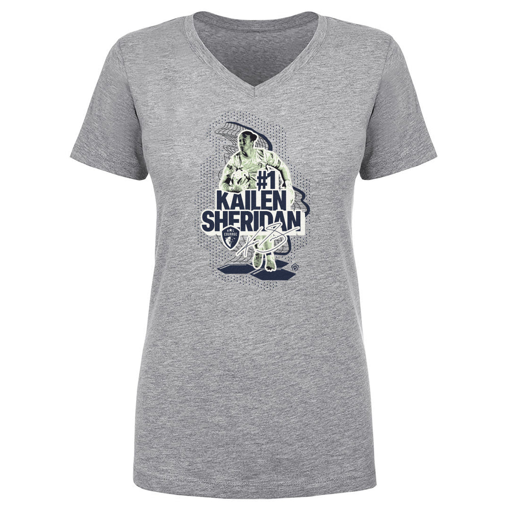 Kailen Sheridan North Carolina Courage Dots WHT